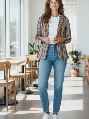 Rock & Roll Cowgirl High-Rise Straight Jeans in Light Blue